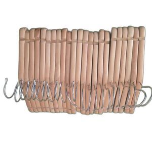 Pack of 23 New Baby/Toddler Wooden Hangers Light wood color